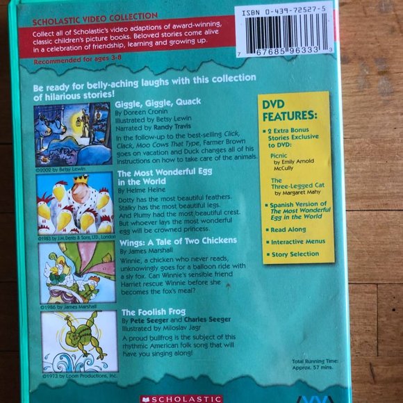 Video SCHOLASTIC Storybook Treasures DVD collection Set of 7 - Picture 13 of 16